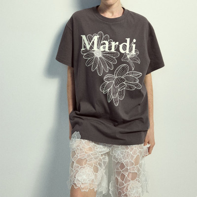 男女通用T 4色 UNISEX TSHIRT TRIPLE FLOWER